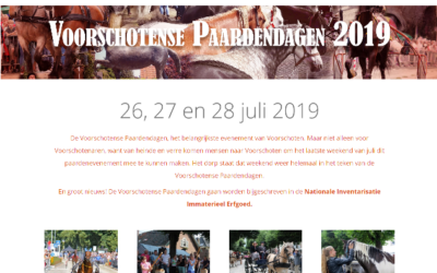 Website Voorschotense Paardendagen